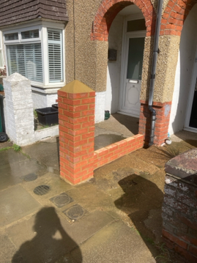 Brick pier repair Project image