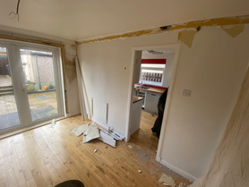 Porch extension with new kitchen fitted Project image