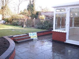 consevatory & ground works Project image