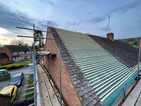 New tiled roof. Project image