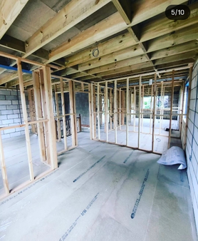 Bungalow to house conversion.  Project image