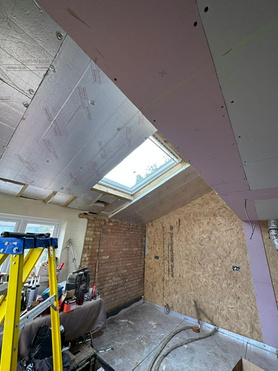 Garage Conversion to create large open plan kitchen and modern living space Project image