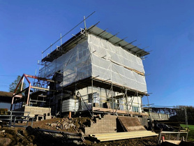 Large sunroom and two-storey side extension Project image