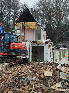 Demolition and Groundworks, North Chingford, London Project image