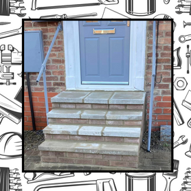 Transforming Entrances with New Stylish, Safe Steps Project image