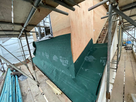 New tiled roof. Project image