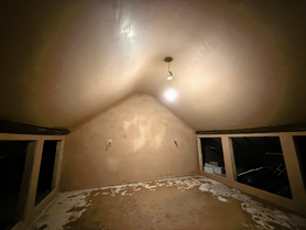 loft conversion plastered Project image