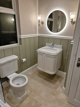 Full Bathroom Renovation at HA6 1EB London Project image