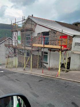 Take down and rebuild front of property  Project image