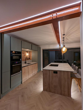 Open plan kitchen living space Project image