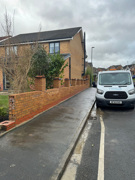 Garden Wall Rebuilt  Project image