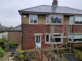 Re point of brick work and render of window jambs and sills Project image