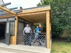 Canadian Inspired Garden Building | Farnborough Project image