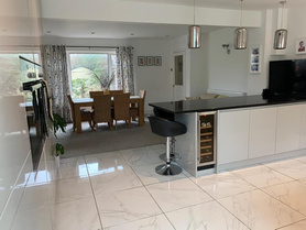 New Conservatory and internal re-modelling to kitchen.  Clifford. Project image