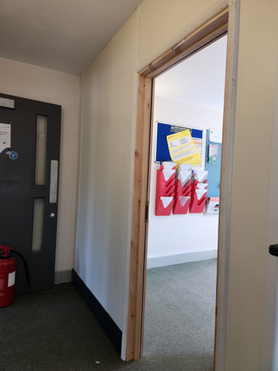 Converting landing area into a additional office Project image