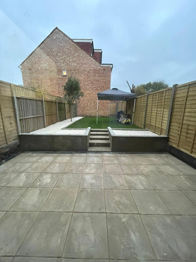 Existing 1 bedroom flat-we achieved 2 bedroom flat with great garden design(landscaping)! Project image