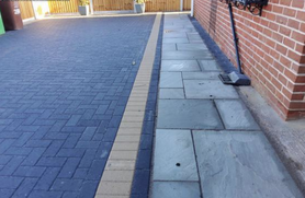 Block Paved Driveway & Indian Store Patio Project image