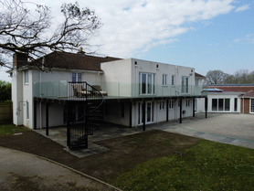 A small extension with modern balcony Project image