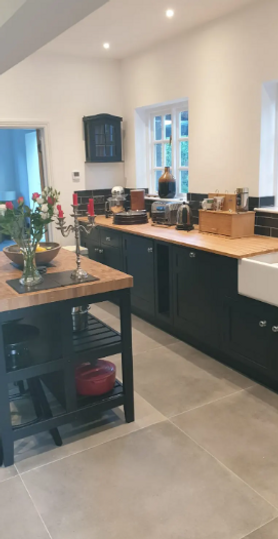 Painted Units & Bespoke cupboards to match existing kitchen Project image