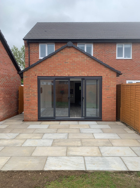 Rear Extension on New Build Property Project image