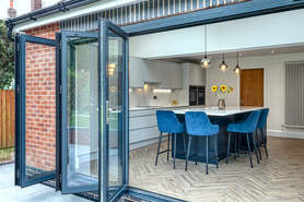  Rear Extension, patio, steel work and  kitchen project in romiley, Stockport Project image