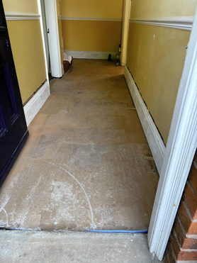 Underfloor heating, insulated floor and flow screed Project image