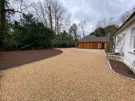 New Build Oak Framed double Garage Project image