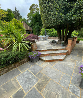 Stunning Landscaping with Pool & Covered Dining Area Project image