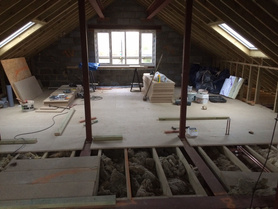 Bungalow conversion to house - upstairs Project image