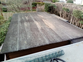GRP flat roof. Project image