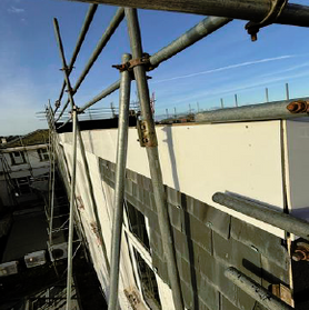 Roof repairs, chimney repairs, lintel repairs, and roofline works. Project image