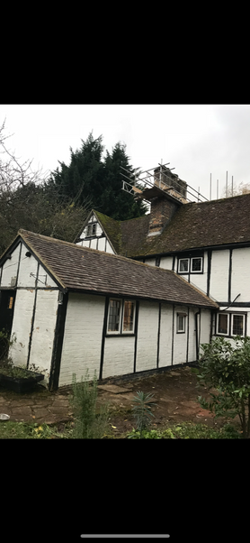 LISTED BUILDING NEW ROOF TO EXTENSION  Project image