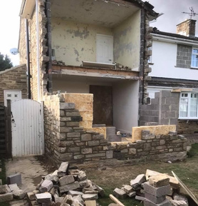 Double Storey Stone Extension Project image