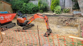 Construction of a garden annexe  Project image