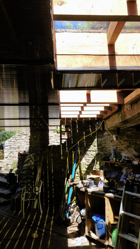 Riverside Timber Terrace & Bridge, Bespoke Carpentry Project, Bristol Project image