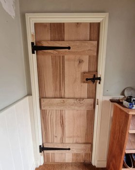 Bespoke ledge & Braced doors  Project image