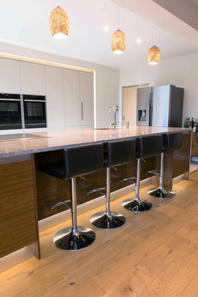 2 extensions and structural alterations to a very large house in Sanderstead to create a large family room with as Stonehams kitchen. Project image