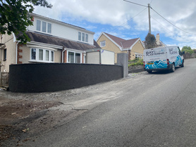 Dashing Garden walls and Extension Project image