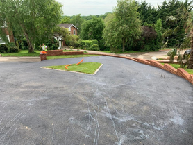 New Tarmac Driveway & Retaining Walls Project image
