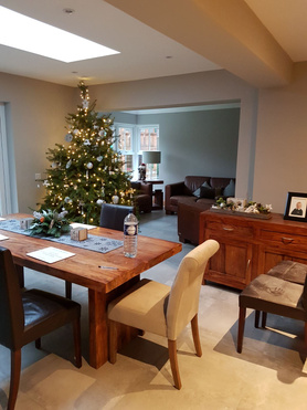 Infill Extension with Trocal Flat Roof System and Aluminium Glazed Rooflight  Project image