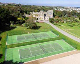 Road Surfacing & Tennis Court, Tregenna Castle Resort Project image