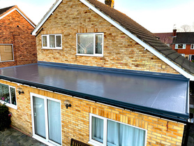GRP flat roof. Project image