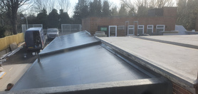 Conversion of derelect shop to shop with parking and 2 x 2 bed apartments  Project image