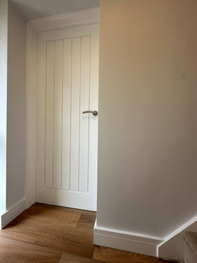 Garage Conversion to provide additional ground floor room with a shower Project image