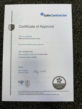 SAFE CONTRACTOR Project image