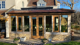 Wrap around timber frame extension  Project image