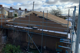 New Timber Garage Roof Project image