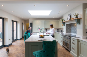 Stunning open-plan kitchen and living space. Project image