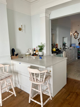 Internal wall alterations,limestone floor and kitchen installation  Project image