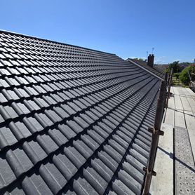 Double Semi Roof Replacement & Chimney Removal – Ardrossan, Ayrshire Project image